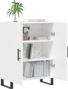 vidaXL Szafka, biała, 69,5x34x90 cm 4