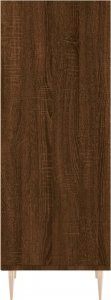 vidaXL Szafka, brązowy dąb, 34,5x32,5x90 cm 5