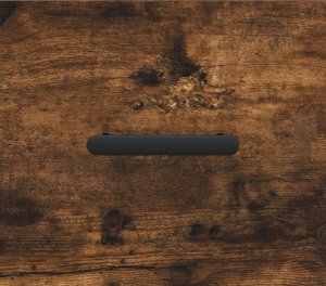 vidaXL Szafka, przydymiony dąb, 34,5x34x90 cm, materiał drewnopochodny 9