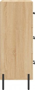 vidaXL Szafka, dąb sonoma, 34,5x34x90 cm 7