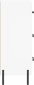 vidaXL Szafka, biała, 34,5x34x90 cm 7