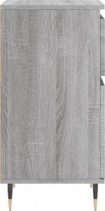 vidaXL Komoda, szary dąb sonoma, 40x35x70 cm 7