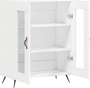 vidaXL Szafka, biała, 69,5x34x90 cm, materiał drewnopochodny 6