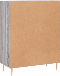 vidaXL Szafka, szary dąb sonoma, 69,5x34x90cm 8