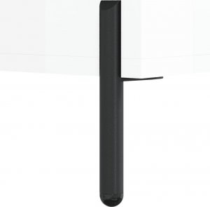 vidaXL Szafka, biała, połysk, 34,5x34x90 cm 11