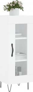 vidaXL Szafka, biała, 34,5x34x90 cm 3