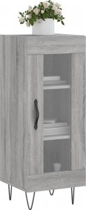 vidaXL Szafka, szary dąb sonoma, 34,5x34x90 cm 3