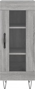 vidaXL Szafka, szary dąb sonoma, 34,5x34x90 cm 5