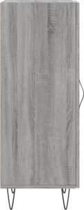 vidaXL Szafka, szary dąb sonoma, 34,5x34x90 cm 7