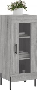 vidaXL Szafka, szary dąb sonoma, 34,5x34x90 cm 3