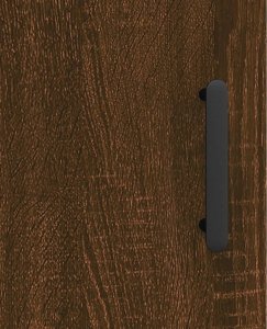 vidaXL Szafka, brązowy dąb, 34,5x34x90 cm, materiał drewnopochodny 10