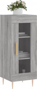 vidaXL Szafka, szary dąb sonoma, 34,5x34x90 cm 3