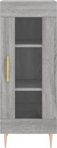 vidaXL Szafka, szary dąb sonoma, 34,5x34x90 cm 5
