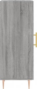 vidaXL Szafka, szary dąb sonoma, 34,5x34x90 cm 7