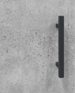 vidaXL Szafka, szarość betonu, 34,5x34x90 cm, materiał drewnopochodny 10