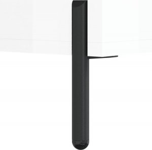 vidaXL Szafka, biała, połysk, 34,5x34x90 cm 10