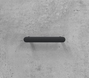 vidaXL Szafka, szarość betonu, 34,5x34x90 cm, materiał drewnopochodny 9