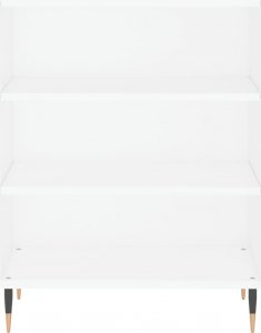 vidaXL Szafka, biała, 57x35x70 cm, materiał drewnopochodny 4