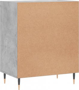 vidaXL Szafka, szarość betonu, 57x35x70 cm 6