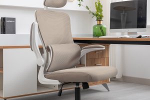 Krzesło biurowe Jumi Zeo Beżowe 9