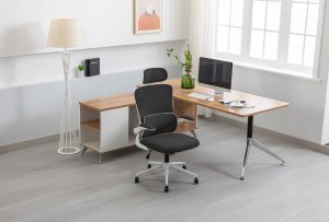 Krzesło biurowe Jumi FOTEL biurowy ERGONOMICZNY obrotowy nowoczesny 4