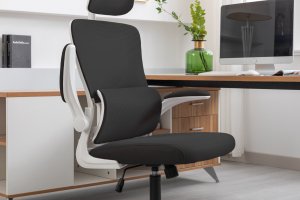 Krzesło biurowe Jumi FOTEL biurowy ERGONOMICZNY obrotowy nowoczesny 5