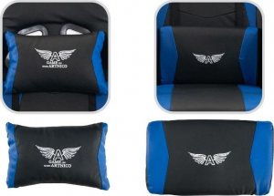 Fotel Artnico FOTEL BIUROWY GAMINGOWY KRZESŁO GRACZA OBROTOWY Artnico Gets 1.0 czarno-niebieski 7