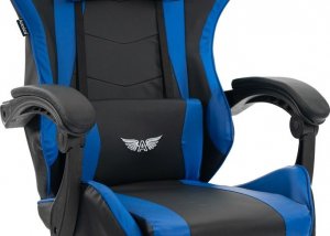 Fotel Artnico FOTEL BIUROWY GAMINGOWY KRZESŁO GRACZA OBROTOWY Artnico Gets 1.0 czarno-niebieski 9