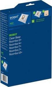 Worek do odkurzacza Worwo 8x WORKI do iRobot Roomba i3+ i4+ i7+ j7+ s9+ WORWO ROBMB01K 3