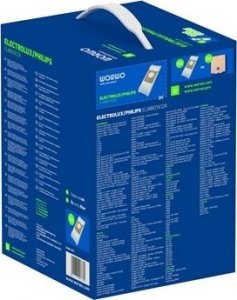 Worek do odkurzacza Worwo 24x WORKI S-BAG do ELECTROLUX PHILIPS AEG WORWO WOR-BAG ELMB01K 3