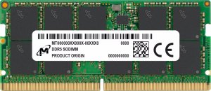 Pamięć do laptopa Crucial Micron MTC20C2085S1TC48BR, 32 GB, 1 x 32 GB, DDR5, 4800 MHz 1
