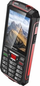 Telefon komórkowy Evolveo StrongPhone W4, vodotěsný odolný Dual SIM telefon, černo-červená 2