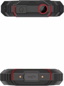 Telefon komórkowy Evolveo StrongPhone W4, vodotěsný odolný Dual SIM telefon, černo-červená 7