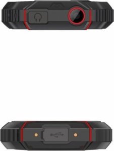 Telefon komórkowy Evolveo StrongPhone W4, vodotěsný odolný Dual SIM telefon, černo-červená 8