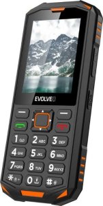 Telefon komórkowy Evolveo StrongPhone Z6, vodotěsný odolný Dual SIM telefon, černo-oranžová 2
