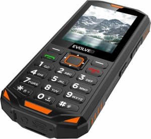 Telefon komórkowy Evolveo StrongPhone Z6, vodotěsný odolný Dual SIM telefon, černo-oranžová 3
