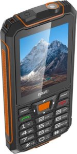 Telefon komórkowy Evolveo StrongPhone X5 wodoodporny odporny telefon czarno-pomarańczowy 2
