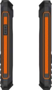Telefon komórkowy Evolveo StrongPhone X5 wodoodporny odporny telefon czarno-pomarańczowy 7