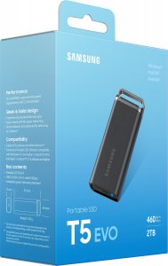 Dysk zewnętrzny SSD Samsung T5 EVO 2TB Czarny (MU-PH2T0S/EU) 12