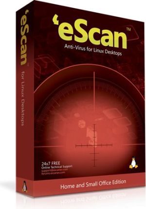 eScan Anti-Virus for Linux Desktops 1 użytkownik 1 rok 1