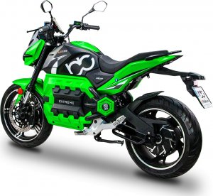 Bili Bike Motocykl elektryczny BILI BIKE EXTREME PRO SPORT (10000W, 120Ah, 120km/h) zielony 5