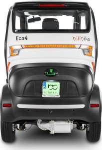 Bili Bike Skuter elektryczny zabudowany MICRO CAR BILI BIKE J1 biały 2