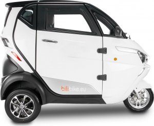 Bili Bike Skuter elektryczny zabudowany MICRO CAR BILI BIKE J1 biały 3
