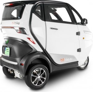 Bili Bike Skuter elektryczny zabudowany MICRO CAR BILI BIKE J1 biały 4