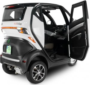 Bili Bike Skuter elektryczny zabudowany MICRO CAR BILI BIKE J1 biały 5