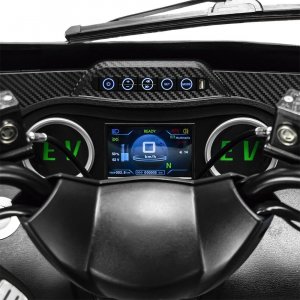 Bili Bike Skuter elektryczny zabudowany MICRO CAR BILI BIKE J1 biały 8