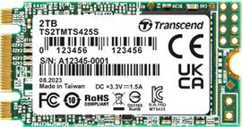 Dysk SSD Transcend 425S 2TB M.2 2242 SATA III (TS2TMTS425S) 1