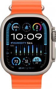 Smartwatch Apple Watch Ultra 2 GPS + Cellular 49mm Titanium Case Ocean Band Pomarańczowy  (mreh3cs/a) 2