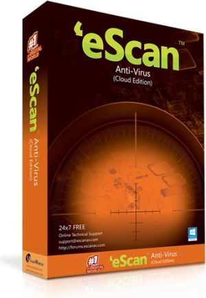 eScan Anti-Virus 2 Użytkowników 3 lata 1