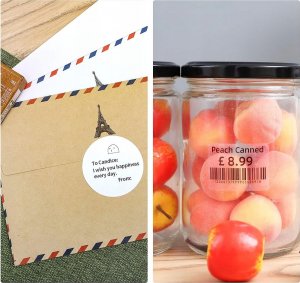 Drukarka etykiet Phomemo Phomemo M110 Drukarka Termiczna Bluetooth 20-50mm Do Etykiet Samoprzylepnych Naklejek Zdjęć Notatek Grafik / Pomarańczowy 8